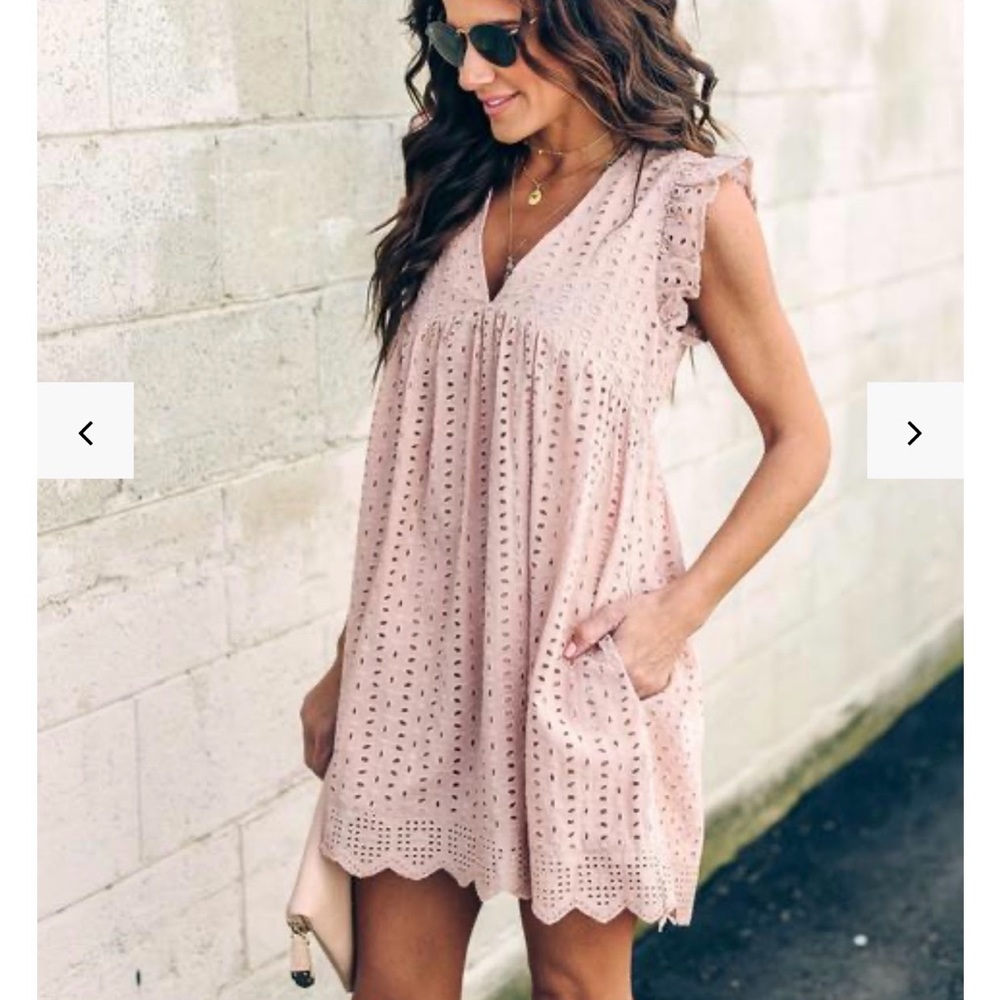 NWT VICI Eyelet Dress